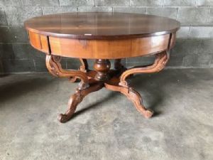 Mesa de Cesto Genovês Carlos X - Restaurada (em andamento)_car 1588